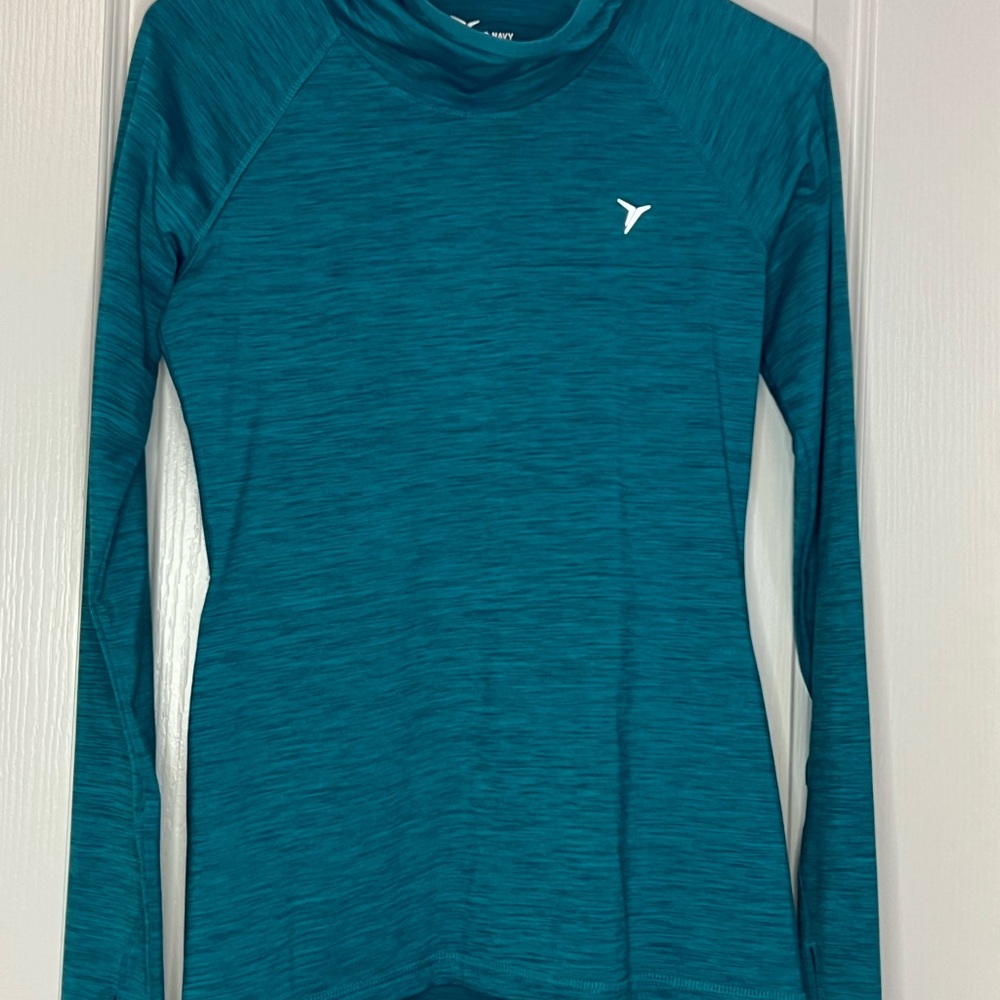 Old Navy Teal Long Sleeve Women's Tee
